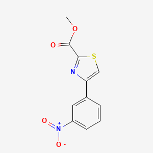 Methyl 4-(3-nitrophenyl)thiazole-2-carboxylate