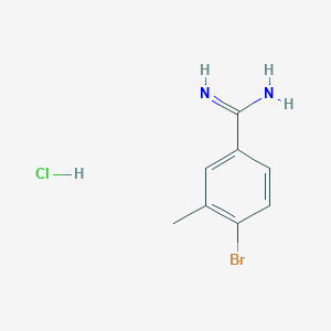 4-Bromo-3-methyl-benzamidine hydrochloride