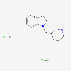 1-(3-Piperidinylmethyl)indoline dihydrochloride