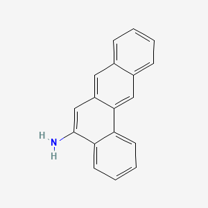 molecular formula C18H13N B13946335 Benz(a)anthracen-5-amine CAS No. 56961-59-2