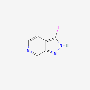 molecular formula C6H4IN3 B1394635 3-Iodo-1h-pyrazolo[3,4-c]pyridine CAS No. 1082040-63-8