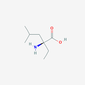 molecular formula C8H17NO2 B13946437 2-Ethyl-L-leucine CAS No. 36033-25-7