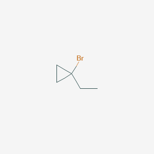 molecular formula C5H9Br B13946558 1-Bromo-1-ethylcyclopropane CAS No. 80204-21-3