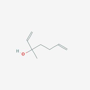 molecular formula C8H14O B13946624 3-Methyl-1,6-heptadien-3-ol CAS No. 34780-69-3