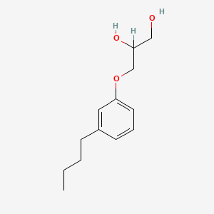 molecular formula C13H20O3 B13946810 3-(m-Butylphenoxy)-1,2-propanediol CAS No. 63834-63-9