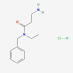 3-Amino-N-benzyl-N-ethylpropanamide hydrochloride