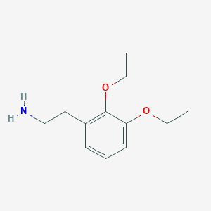 molecular formula C12H19NO2 B13946851 2-(2,3-Diethoxyphenyl)ethan-1-amine CAS No. 408353-03-7