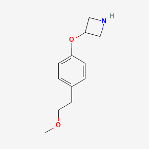 3-Azetidinyl 4-(2-methoxyethyl)phenyl ether