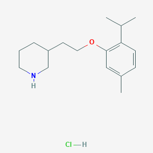 3-[2-(2-Isopropyl-5-methylphenoxy)ethyl]-piperidine hydrochloride