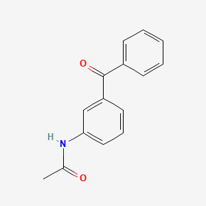 molecular formula C15H13NO2 B13946934 N-(3-benzoylphenyl)acetamide CAS No. 58202-86-1
