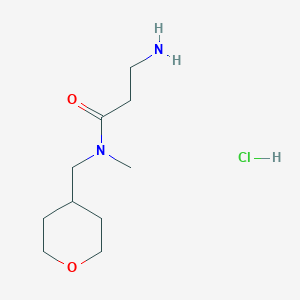 3-Amino-N-methyl-N-(tetrahydro-2H-pyran-4-ylmethyl)propanamide hydrochloride