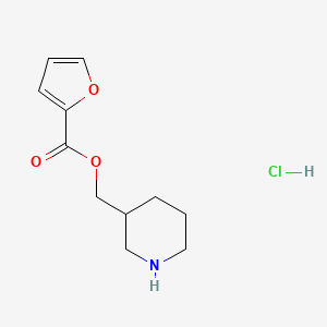 3-Piperidinylmethyl 2-furoate hydrochloride