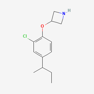 3-[4-(Sec-butyl)-2-chlorophenoxy]azetidine