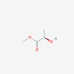 molecular formula C4H8O3 B139472 L-(+)-乳酸甲酯 CAS No. 17392-83-5