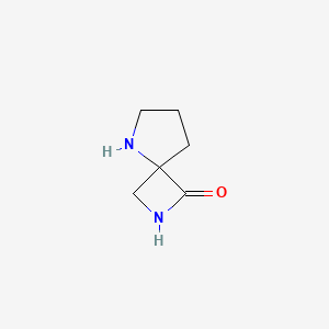 molecular formula C6H10N2O B13947252 2,5-Diazaspiro[3.4]octan-1-one CAS No. 1031928-32-1