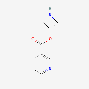 B1394741 3-Azetidinyl nicotinate CAS No. 1220021-28-2