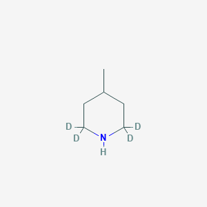 molecular formula C6H13N B13947436 4-Methylpiperidine-2,2,6,6-d4 