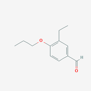 3-Ethyl-4-propoxybenzaldehyde