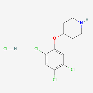 4-(2,4,5-Trichlorophenoxy)piperidine hydrochloride