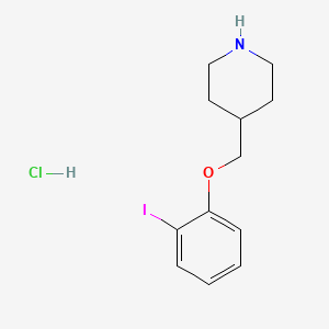 4-[(2-Iodophenoxy)methyl]piperidine hydrochloride