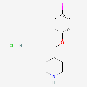 4-[(4-Iodophenoxy)methyl]piperidine hydrochloride