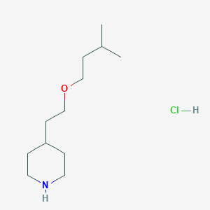 4-[2-(Isopentyloxy)ethyl]piperidine hydrochloride