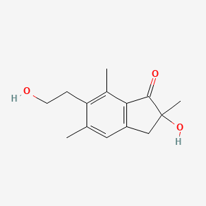 molecular formula C14H18O3 B13947717 Pterosin N CAS No. 54797-11-4