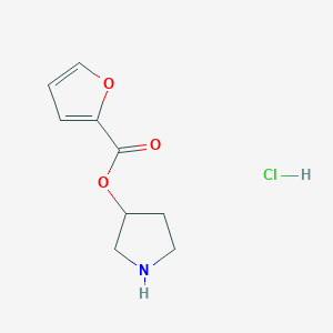 3-Pyrrolidinyl 2-furoate hydrochloride