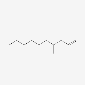 molecular formula C12H24 B13947805 3,4-Dimethyl-1-decene CAS No. 50871-03-9