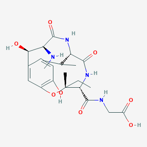molecular formula C23H34N4O8 B139480 Ustiloxin D CAS No. 158243-18-6