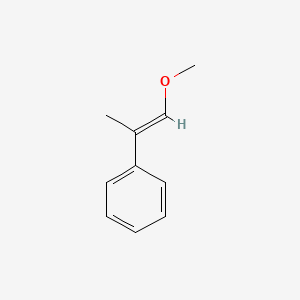 molecular formula C10H12O B13948004 (E)-beta-Methoxy-alpha-methylstyrene CAS No. 58966-09-9