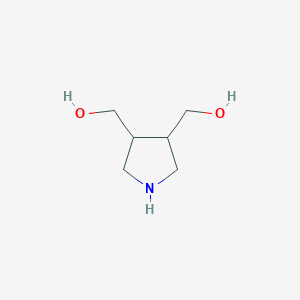 B1394810 [4-(Hydroxymethyl)pyrrolidin-3-YL]methanol CAS No. 1446409-57-9