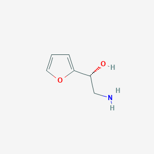 molecular formula C6H9NO2 B139482 (R)-2-氨基-1-(呋喃-2-基)-乙醇 CAS No. 139683-93-5