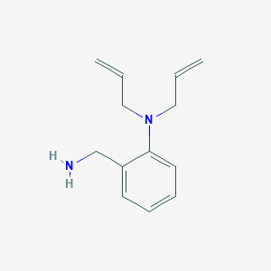 molecular formula C13H18N2 B1394821 N,N-Diallyl-2-(aminomethyl)aniline CAS No. 1220034-10-5