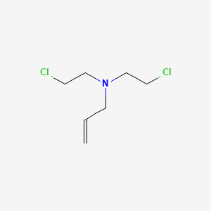 molecular formula C7H13Cl2N B13948283 Allylamine, N,N-bis(2-chloroethyl)- CAS No. 63905-36-2