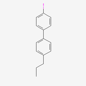 molecular formula C15H15I B1394855 4-Iodo-4'-propylbiphenyl CAS No. 782477-81-0