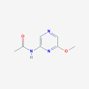 molecular formula C7H9N3O2 B139486 N-(6-methoxypyrazin-2-yl)acetamide CAS No. 136309-06-3