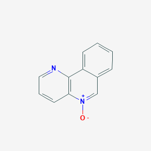molecular formula C12H8N2O B13948608 Benzo[c]-1,5-naphthyridine, 5-oxide CAS No. 61564-11-2