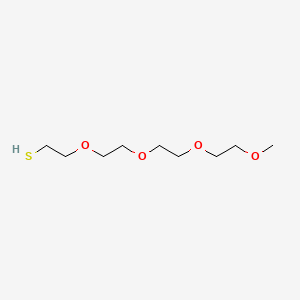 molecular formula C9H20O4S B1394865 2,5,8,11-Tetraoxatridecane-13-thiol CAS No. 52190-55-3