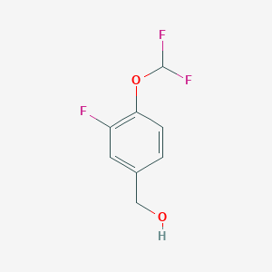 (4-(Difluoromethoxy)-3-fluorophenyl)methanol