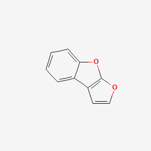 molecular formula C10H6O2 B13948729 Furo[2,3-B]benzofuran CAS No. 247-12-1
