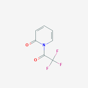 molecular formula C7H4F3NO2 B13948748 1-(Trifluoroacetyl)pyridin-2(1H)-one CAS No. 96254-06-7