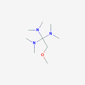 molecular formula C9H23N3O B13948764 Tris(dimethylamino)ethoxymethane CAS No. 58393-00-3