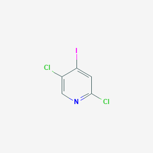 molecular formula C5H2Cl2IN B1394885 2,5-Dichloro-4-iodopyridine CAS No. 796851-03-1