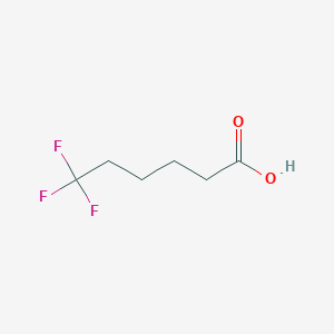 molecular formula C6H9F3O2 B1394887 6,6,6-Trifluorohexanoic acid CAS No. 764-64-7