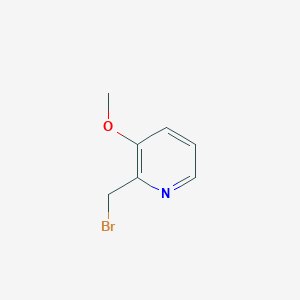molecular formula C7H8BrNO B1394902 2-(Bromomethyl)-3-methoxypyridine CAS No. 889360-84-3