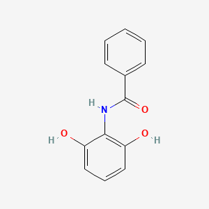 molecular formula C13H11NO3 B13949066 N-(2,6-dihydroxyphenyl)benzamide CAS No. 97773-25-6