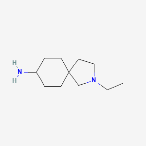 molecular formula C11H22N2 B13949105 2-Ethyl-2-azaspiro[4.5]decan-8-amine 