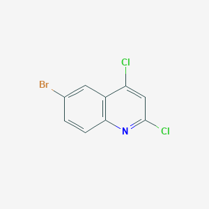 molecular formula C9H4BrCl2N B1394914 6-Bromo-2,4-dichloroquinoline CAS No. 406204-90-8