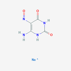 molecular formula C4H4N4NaO3 B13949283 CID 131876159 